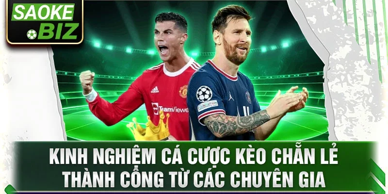 Kinh nghiệm cá cược kèo chẵn lẻ thành công từ các chuyên gia